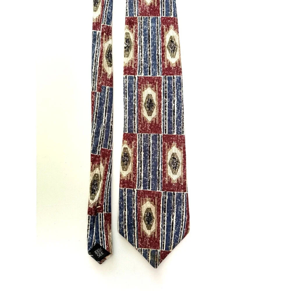 Vintage Je Suis 100% Silk Neck Tie 4
